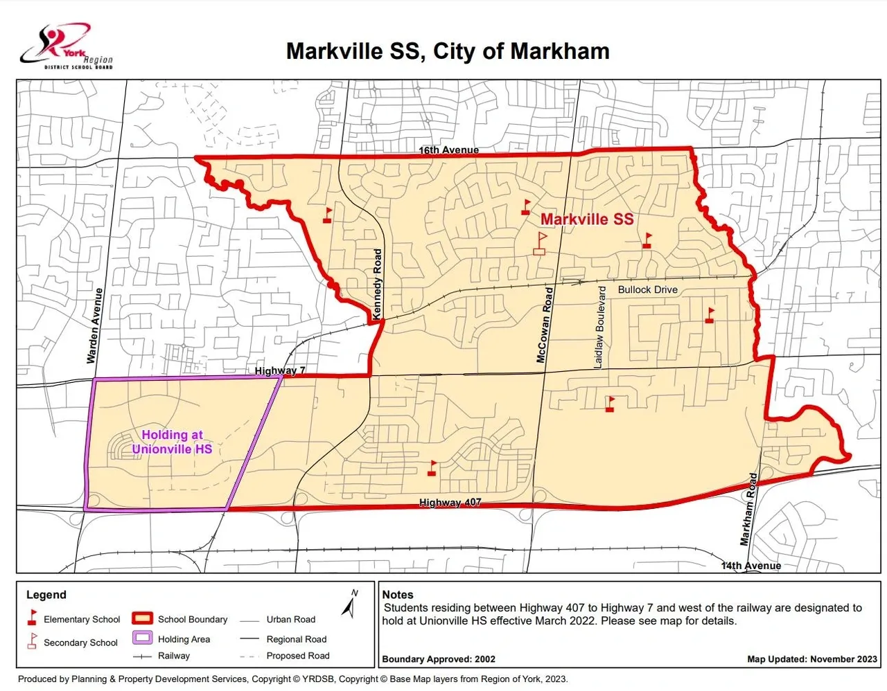 markville ss, city of markham